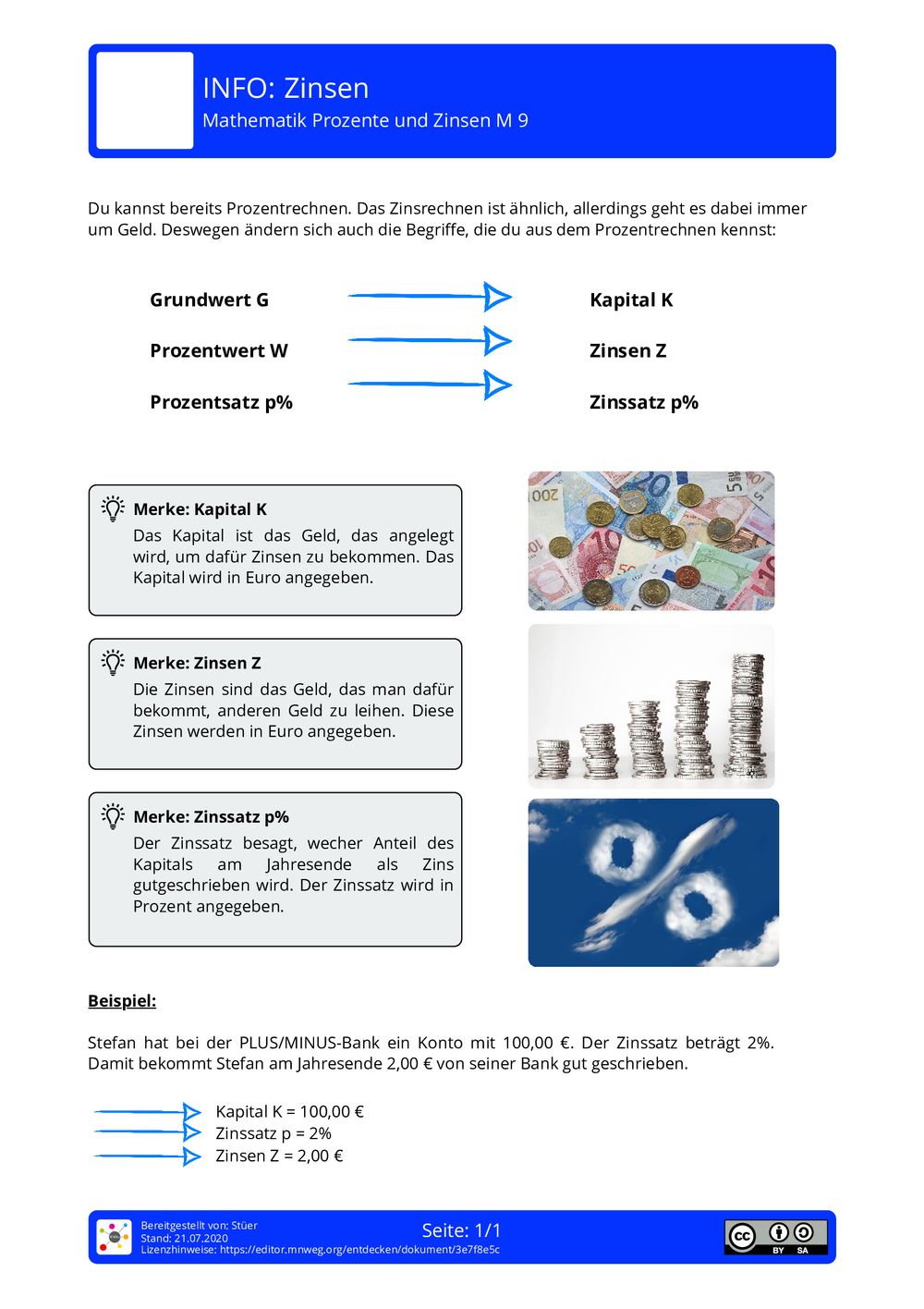 arbeitsblatt-zinsen-mathematik-prozente-und-zinsen-mnweg