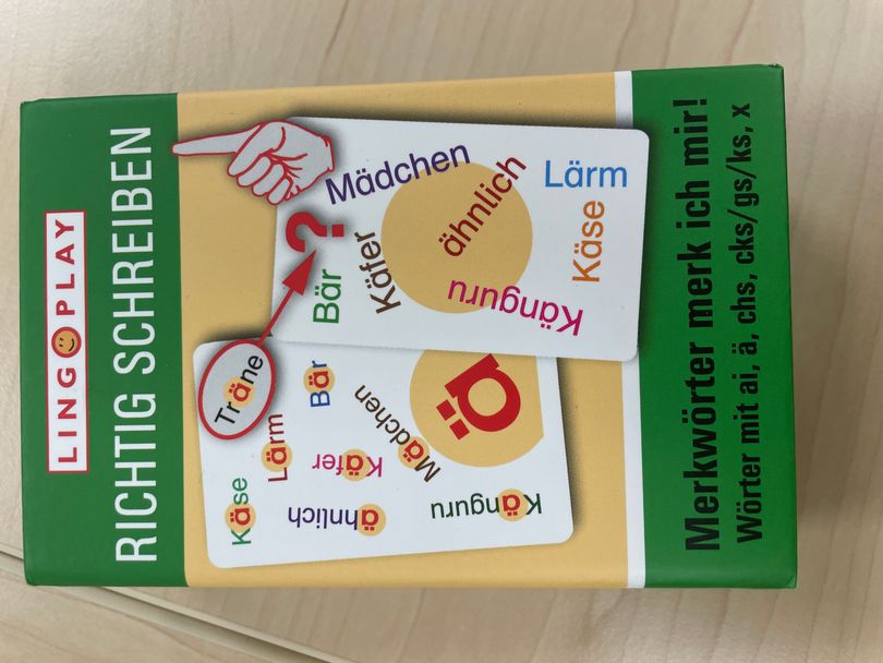 Arbeitsblatt - Wörter mit ai, ä, chs, gs/ks, x - Deutsch