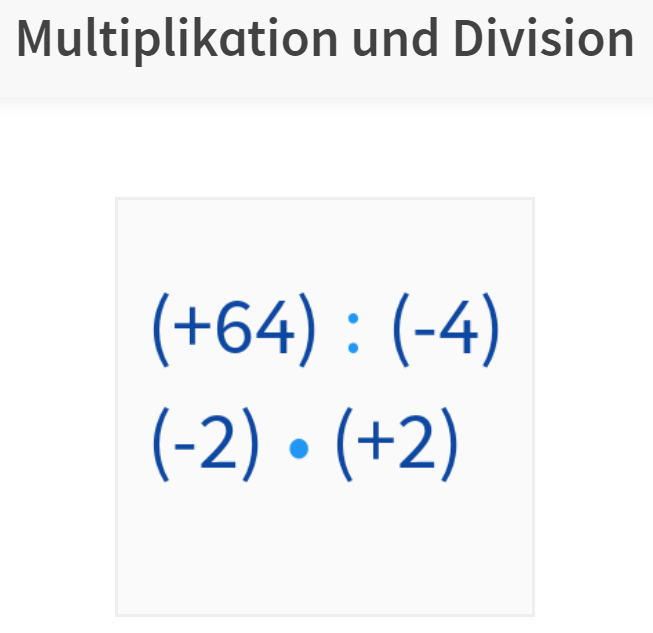 Arbeitsblatt - Positive Und Negative Zahlen Anton - Mathematik ...