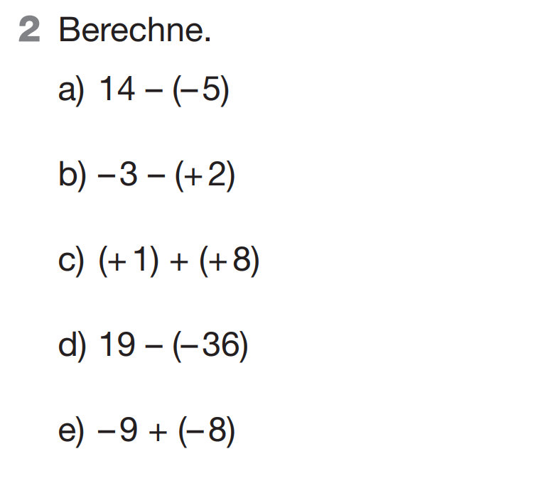 Arbeitsblatt - Rechenaufgaben Addition Und Subtraktion - Mathematik ...